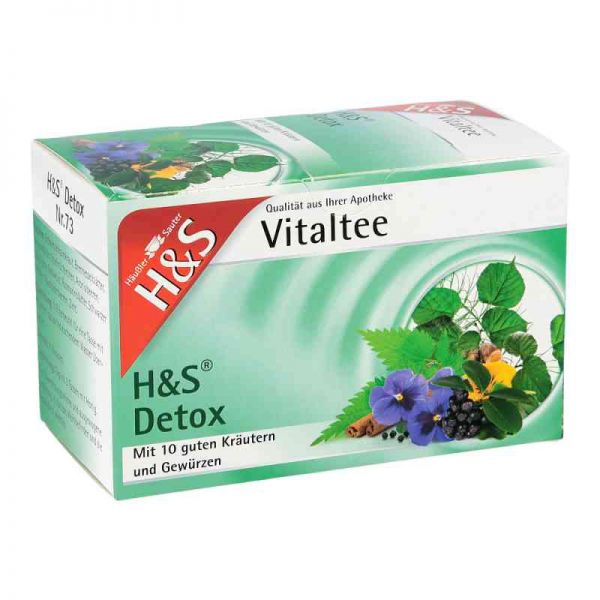 H&s Detox Vitaltee Filterbeutel (20 stk)