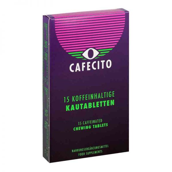 Cafecito Espresso Kautabletten (15 stk)