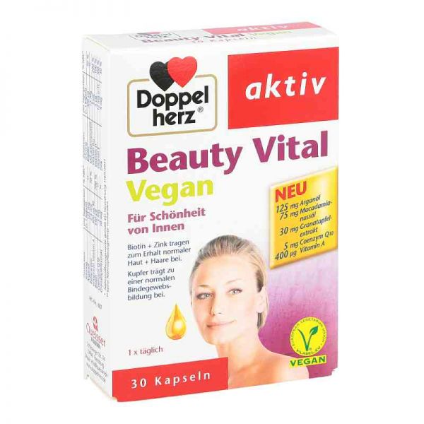 Doppelherz Beauty Vital vegan Kapseln (30 stk)