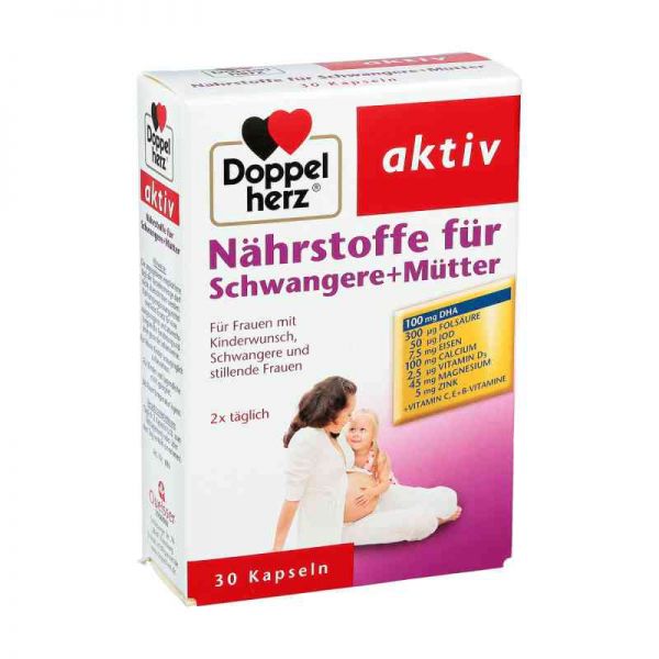 Doppelherz Nährstoffe für Schwangere+mütter Kapsel (n) (30 stk)