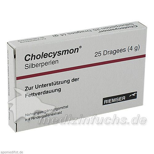 Cholecysmon Silberperlen, 25 ST