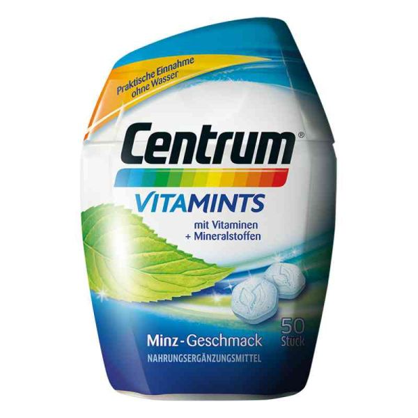 Centrum Vitamints Minz-geschmack Kautabletten (50 stk)