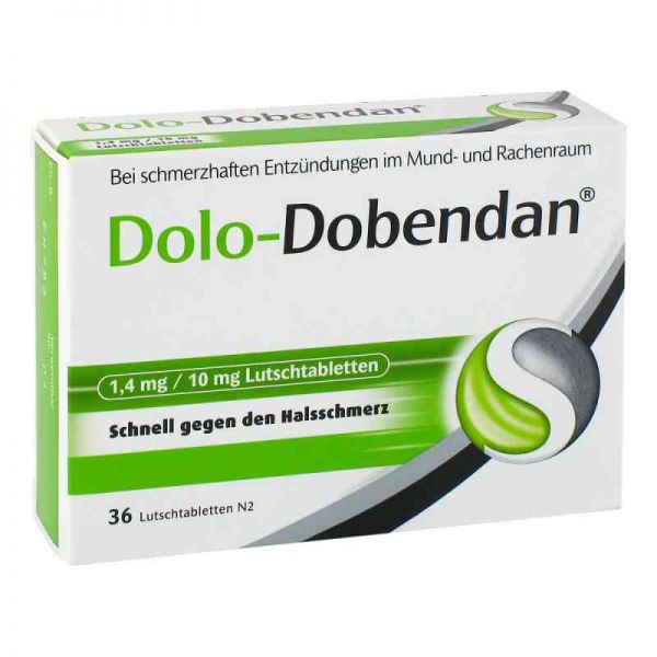 Dolo-dobendan 1,4 mg/10 mg Lutschtabletten (36 stk)