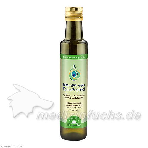 DHA+EPA vegan TocoProtect Dr. Jacob's, 250 ML