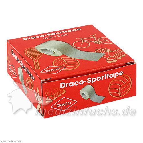 Dracotapeverband 10mx2cm weiß, 1 ST