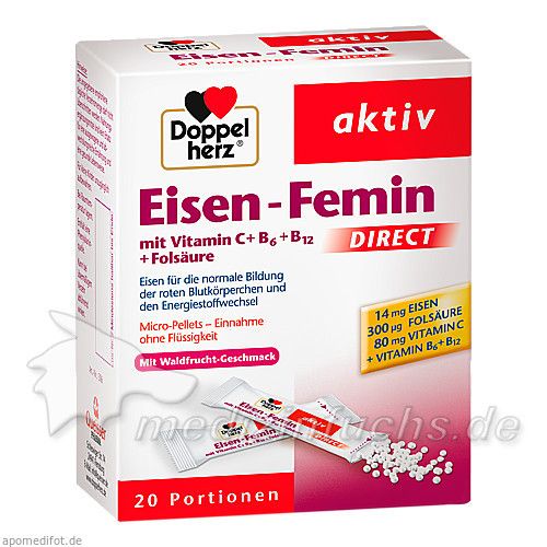 Doppelherz Eisen-Femin direct, 20 ST