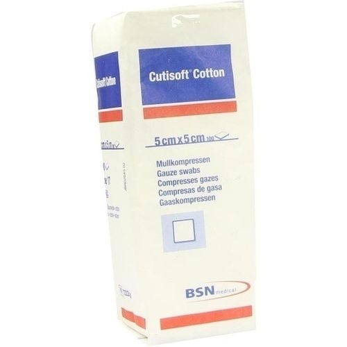 Cutisoft Cotton Kompressen 5x5cm, 100 ST