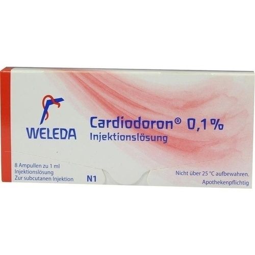 CARDIODORON 0.1%, 8X1 ML