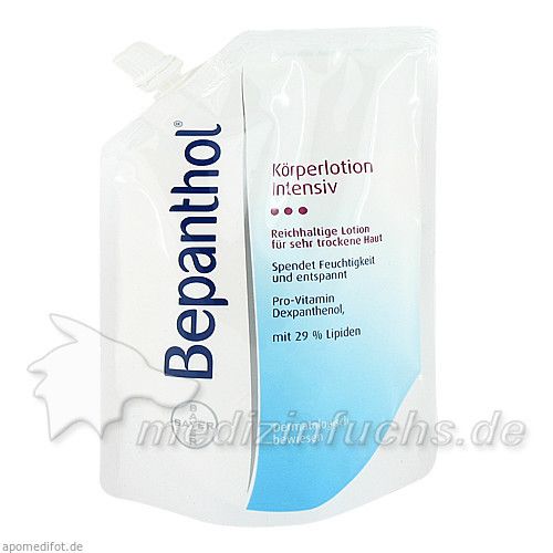 BEPANTHOL INTENSIV KÖRPERLOTION NACHFUELLBEUTEL, 400 ML