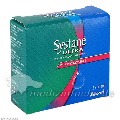 Systane Ultra Benetzungstropfen, 3X10 ML