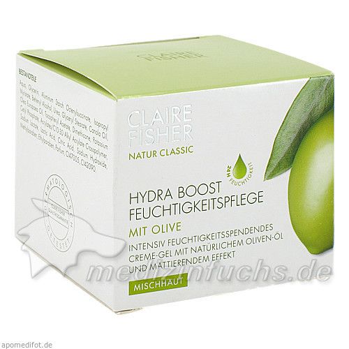 CLAIRE FISHER Nat.Classic Olive Hydra Boost Creme, 50 ML