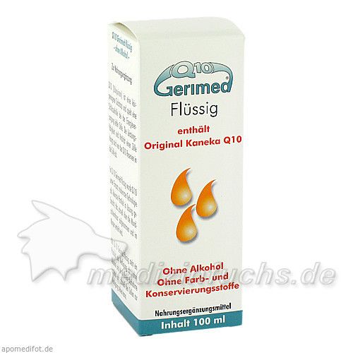 Q10 Gerimed flüssig ohne Alkohol, 100 ML