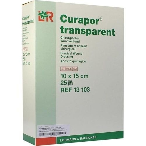 Curapor Wundverband steril 10x15cm transparent, 25 ST