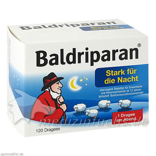 Baldriparan Stark für die Nacht, 120 ST