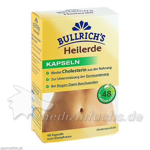 Bullrich's Heilerde Kapseln, 48 ST