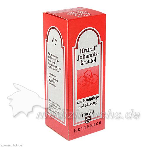 HETTRAL JOHANNISKRAUTOEL, 100 ML