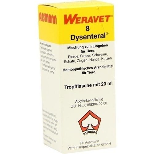 DYSENTERAL 8 Tropfen vet., 20 ML