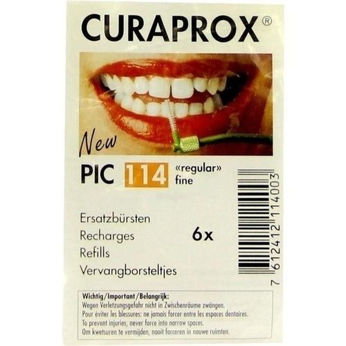 CURAPROX PIC 114 regular fine orange, 6 ST