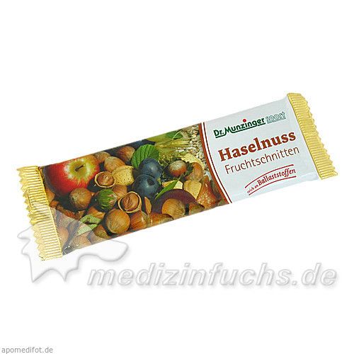 DR. MUNZINGER Haselnuss Fruchtschnitten, 50 G