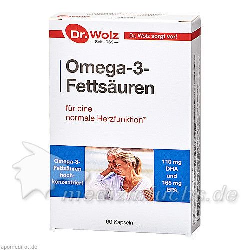 Omega-3-Fettsäuren 500mg/60%, 60 ST