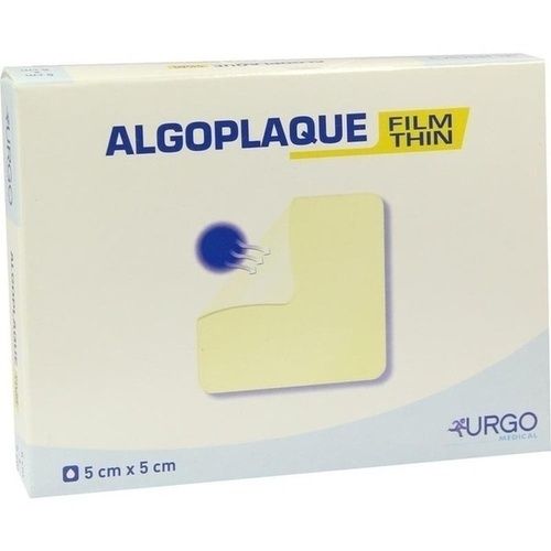 Algoplaque Film 5X5cm dünner Hydrokolloidverband, 10 ST