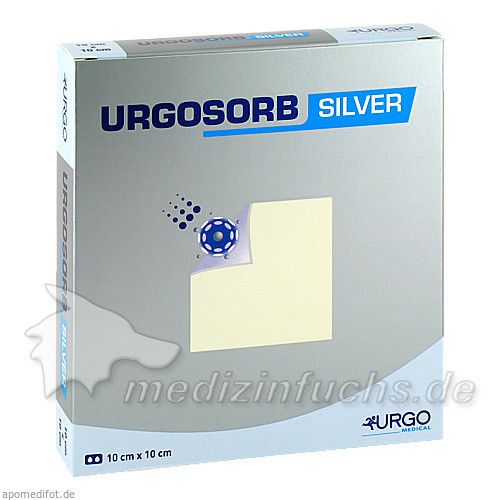 Urgosorb Silver 10x10cm, 10 ST