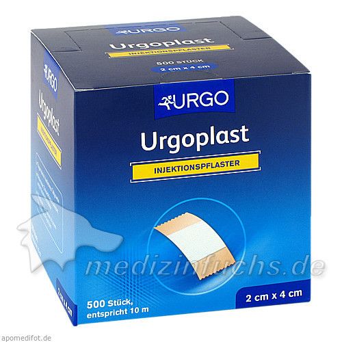 URGOPLAST Inj.-Pflaster 2x4 cm, 500 ST