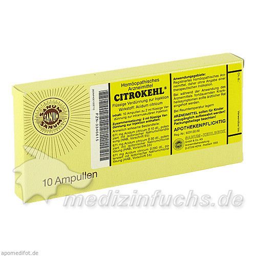 CITROKEHL, 10X2 ML