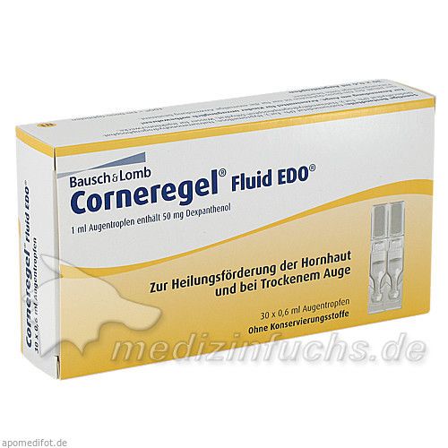 Corneregel Fluid EDO, 30X0.6 ML