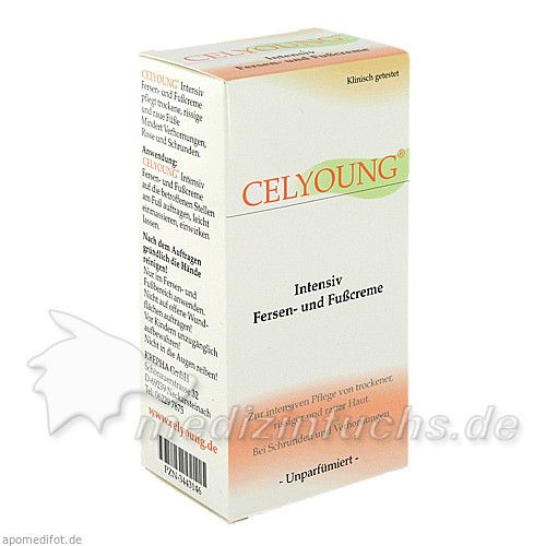 CELYOUNG Intensiv Fersen u. Fußcreme, 100 ML