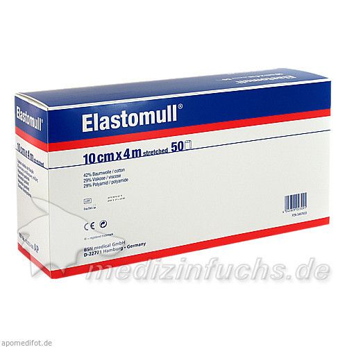 ELASTOMULL 4X10CM 45253, 50 ST