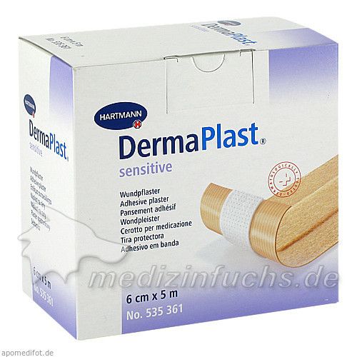 DermaPlast sensitive 6cmx5m, 1 ST