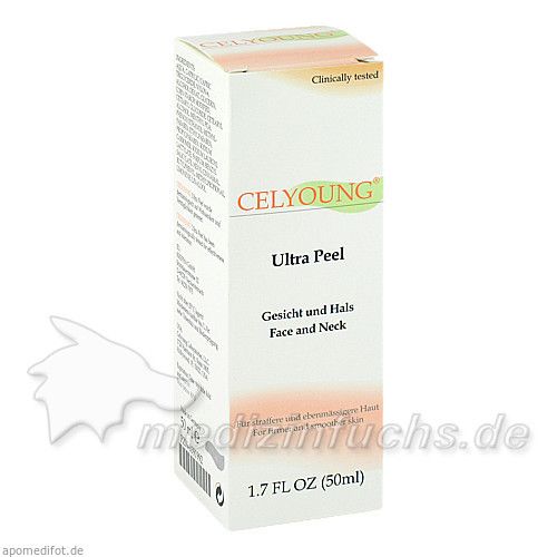 CELYOUNG ULTRA PEEL Gesicht und Hals, 50 ML