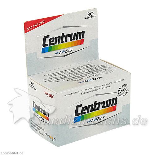 Centrum A-Z + Lutein, 30 ST