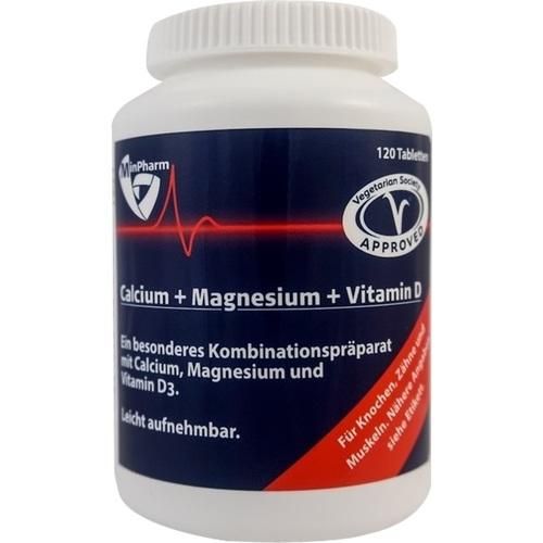 Calcium + Magnesium + Vitamin D, 120 ST