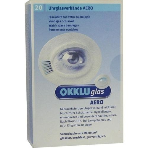 OKKLUGlas-AERO Uhrglasverband, 20 ST