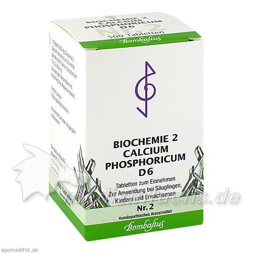 Biochemie 2 Calcium phosphoricum D 6, 500 ST