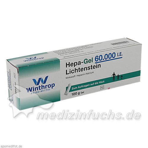 Hepa-Gel 60000 I.E. Lichtenstein, 100 G