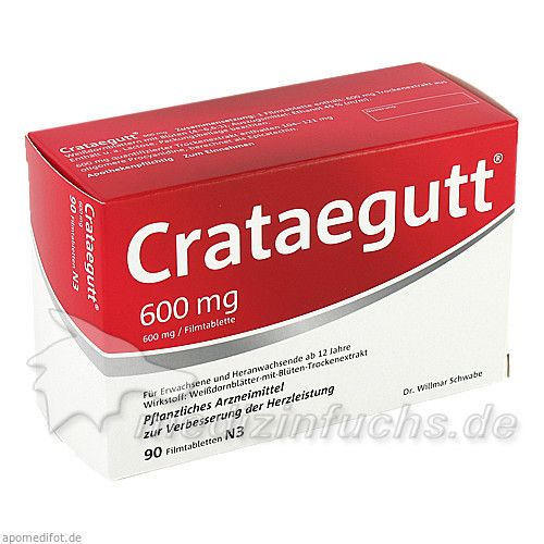 Crataegutt 600mg, 90 ST