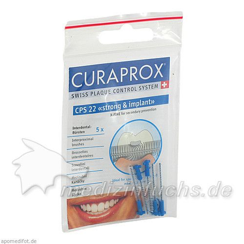 Curaprox CPS 22 blau Interdentalbürsten, 5 ST