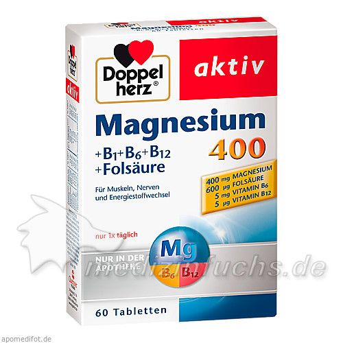 Doppelherz Magnesium 400mg, 30 ST