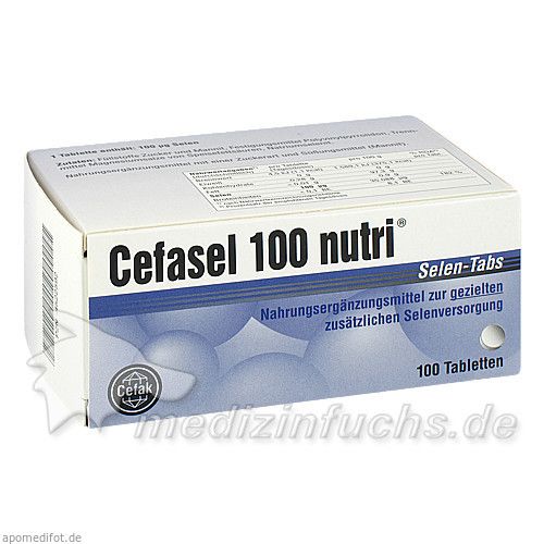 Cefasel 100 nutri Selen-Tabs, 100 ST