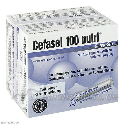 Cefasel 100 nutri Selen-Stix, 40 ST