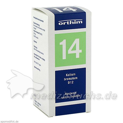 Biochemie Orthim NR14 Kalium bromatum D12, 400 ST