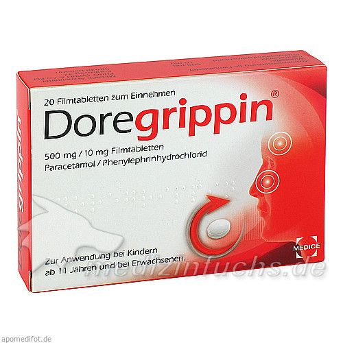 DOREGRIPPIN TABLETTEN, 20 ST