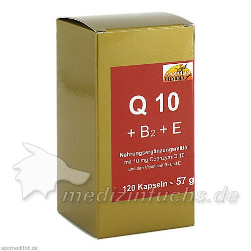 Q 10 + B2 + E VITAMIN, 120 ST