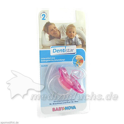 DENTISTAR-BS SILIKON MIT RING/BABYS MIT ZÄHNEN, 1 ST