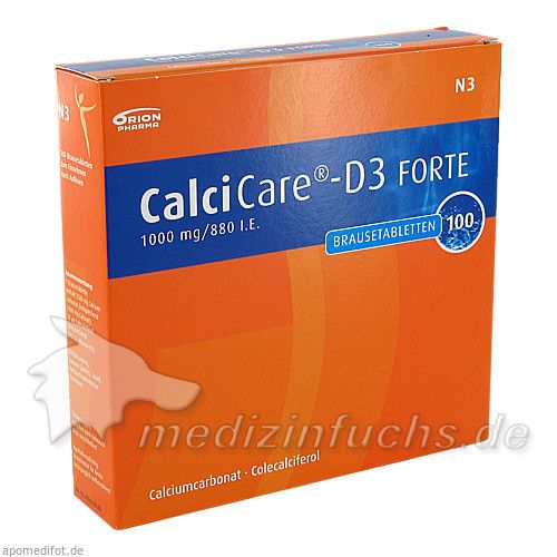 CalciCare-D3 Forte, 100 ST