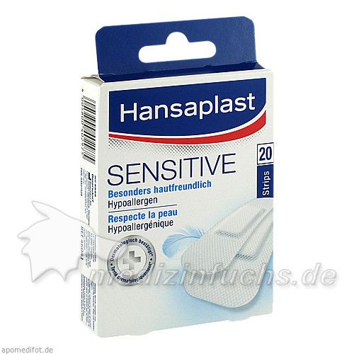 HANSAPLAST SENSITIVE STRIPS SORTIERT, 20 ST