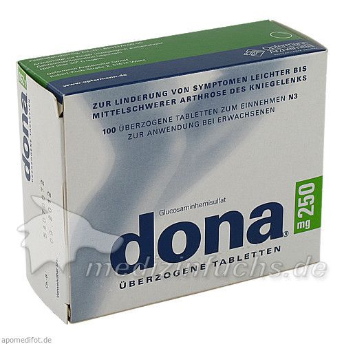 DONA 250mg überzogene Tabletten, 100 ST